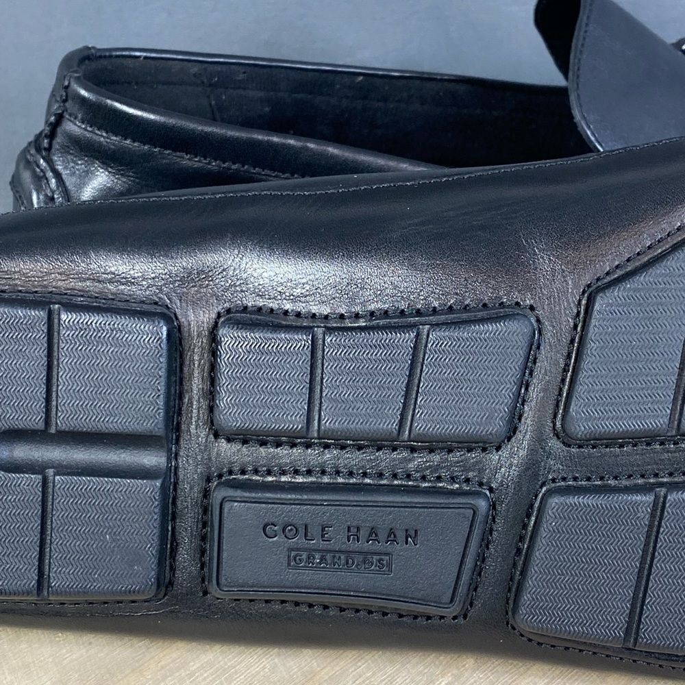 Cole Haan  Wyatt Bit leather Driver loafers shoe mens size - Picture 7 of 9